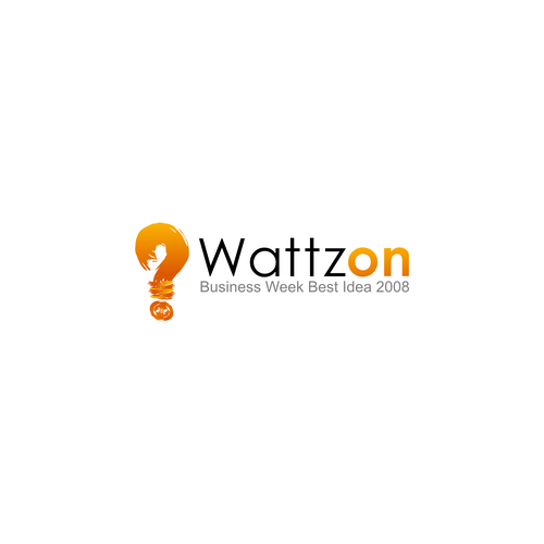 Help WattzOn (BusinessWeek Best Idea 2008) with a new logo Design by net64d