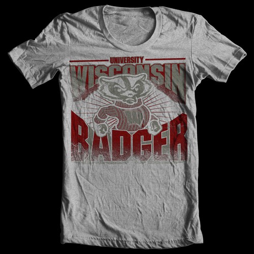 Design di Wisconsin Badgers Tshirt Design di Rizki Salsa Wibiksana