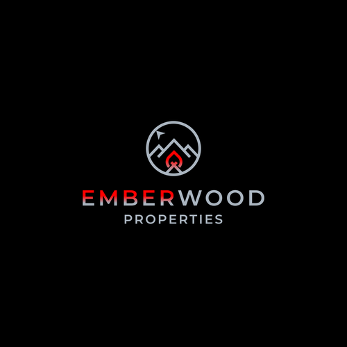 We need a simplistic camp fire/outdoors type logo for a real estate buying company Design by goes@rto