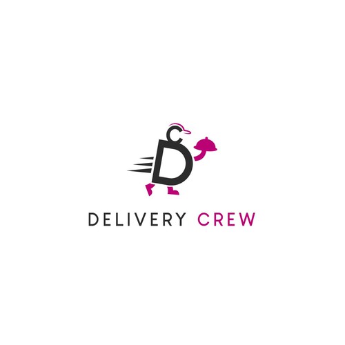 Design A cool fun new delivery service! Delivery Crew di red lapis