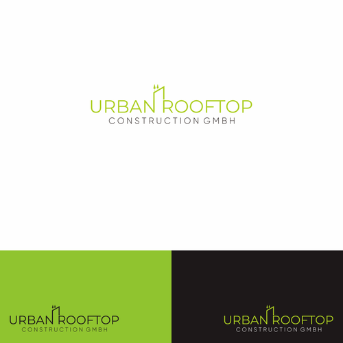 Modern roofing company logo Design by ntôþ