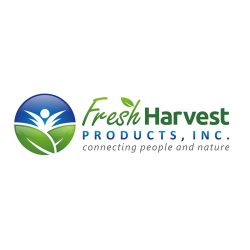 Logo for Fresh Harvest Products, Inc. Design by ping!