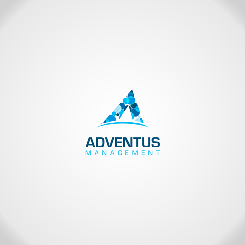 Logo for Adventus Management Design by Digital Intentions