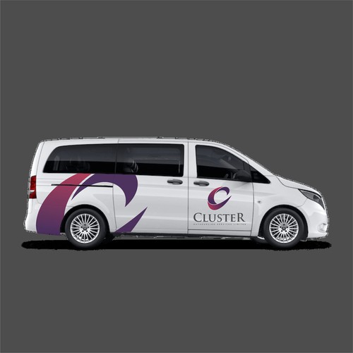 Minimal Car Wrap Design for Mercedes vito(Urgent) Design by Xclusive16