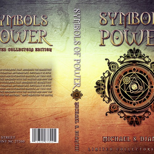 Symbols of Power Book Cover Contest Réalisé par Pulp™