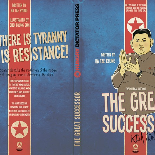 book cover for Hungry Dictator Press Design por Zhanna