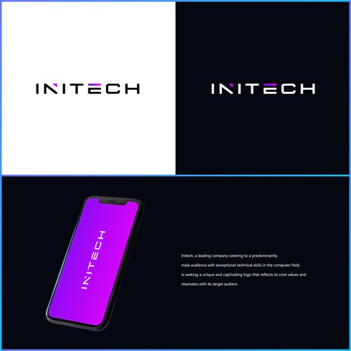 Design the Emblem of Technical Excellence: Initech Logo Contest! Design by pleesiyo