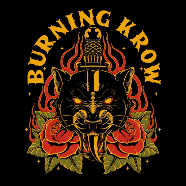 burning krow