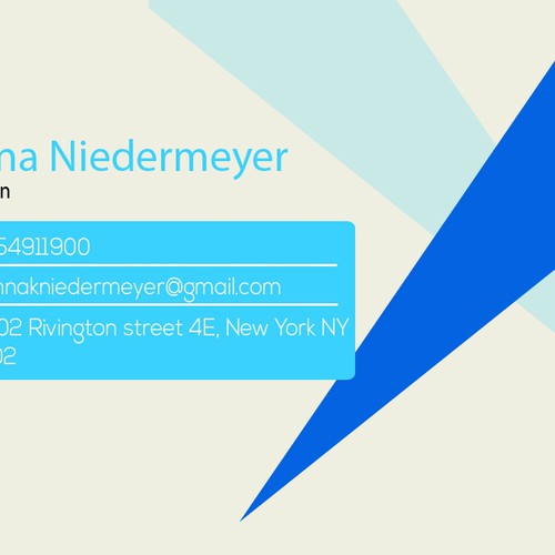 Create a beautiful designer business card Design by coldmatter