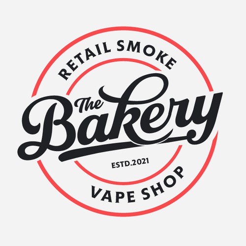 Smoke Shop Called "The Bakery" Logo Design by Agenciagraf