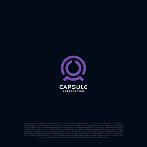 Design di Logo Capsule Corp, univers DBZ di Nikola 81