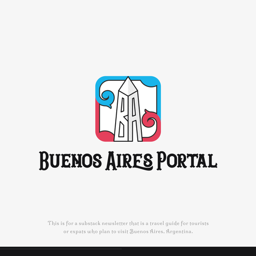 Logo for Substack Publication about Buenos Aires Design by FoxPixel