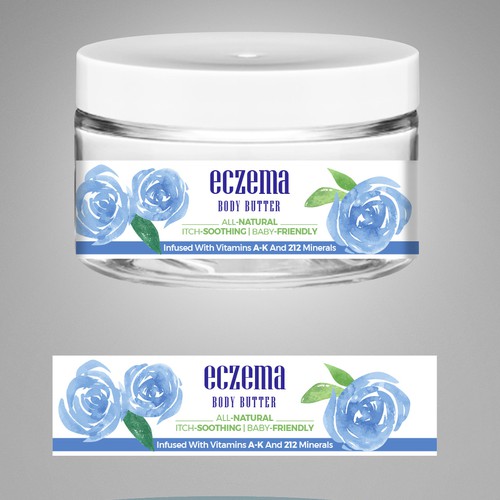 Create a cute, Instagram-friendly, trustworthy skin cream label Design by se7en designs