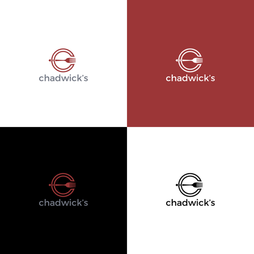 Chadwick’s Restaurant Logo-ontwerp door stech look