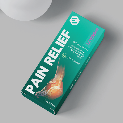 Pain Relief Cream Packaging Design by t1.std