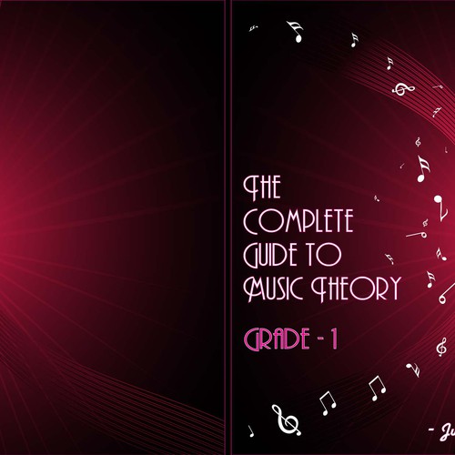 Music education book cover design デザイン by pbisani_s
