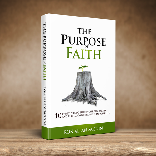 Cover for the book of the decade on faith and purpose Design by 4j 8tang