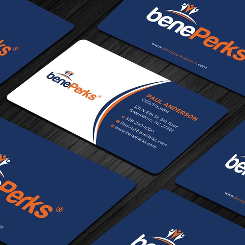 Biz Cards for fast growing company Diseño de Brandmaker artist