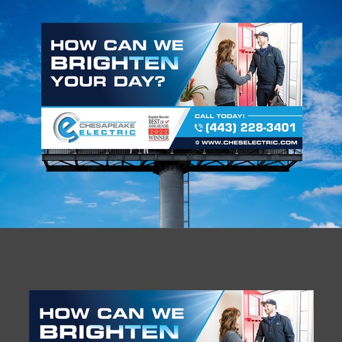 Chesapeake Electric Billboard Design by Krishna Arts