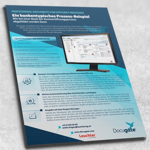 Brochure contest entry by Tochka Design