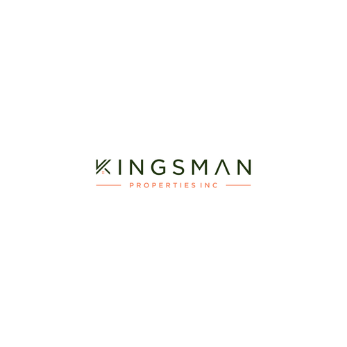 Kingsman Properties logo Design by m.alvn™