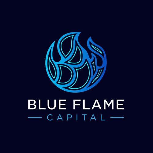 We need a Blue Flame Logo worthy of classic car hood status...but not...really. Design by Jacob Gomes