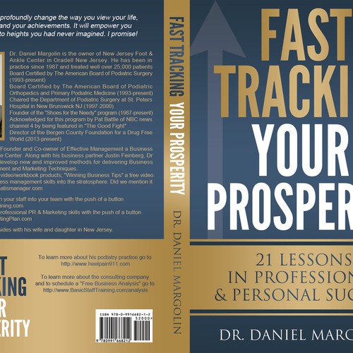 Book Cover wanted for "Fast Tracking Your Prosperity" Design by Mila.