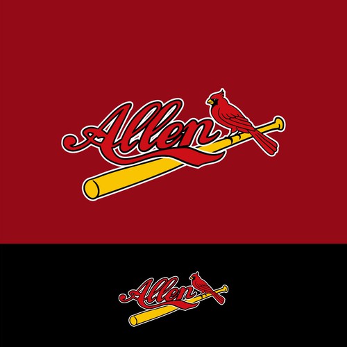 High School Baseball Team Logo Design von Lani3M