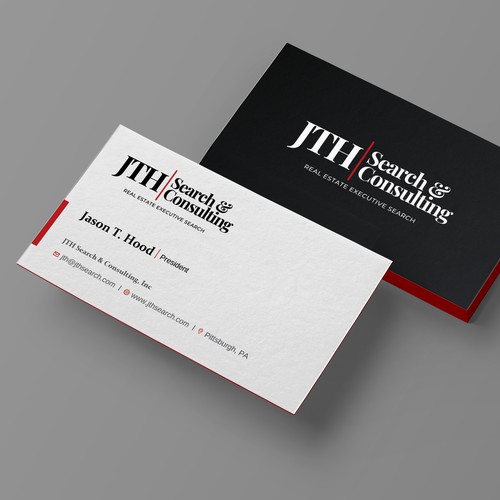 Design Business Card Design for Executive Search Firm di Rakibh