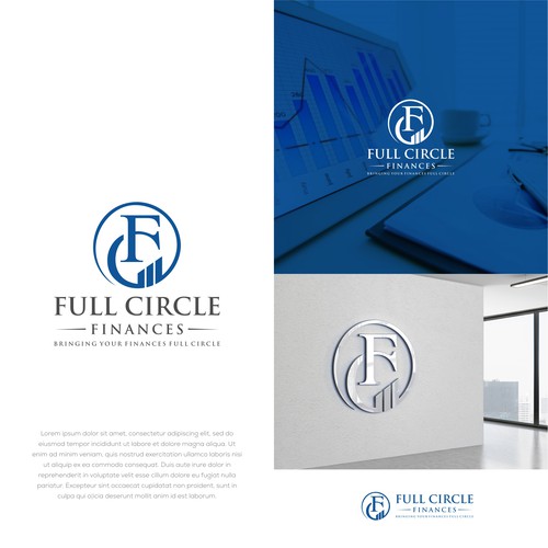 Simple but eye catching Full Circle logo for retirees Design réalisé par lrasyid88