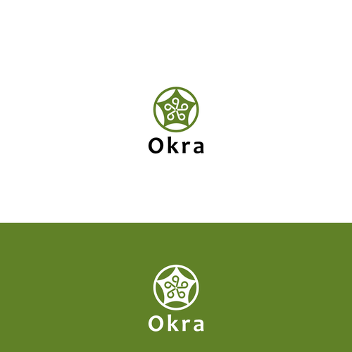 Okra inspired logo design Design by Kharis.id