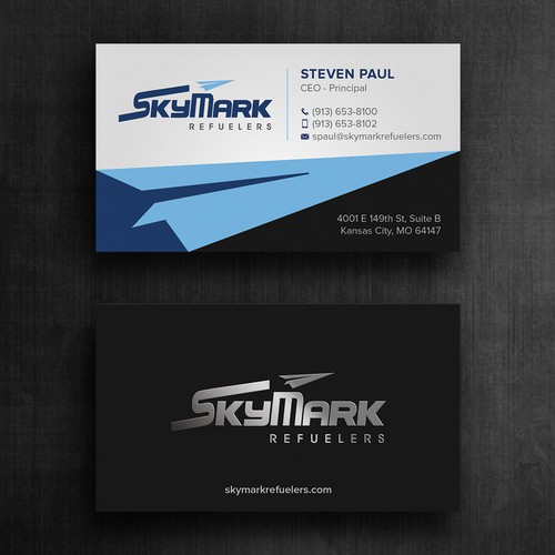 Need business card redesign for Aircraft Truck Fueling company Design by Felix SH