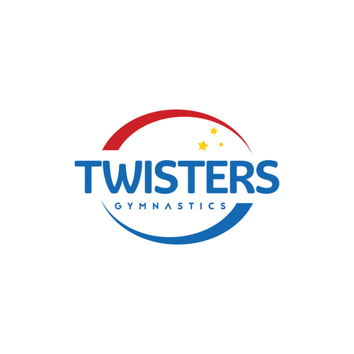 Twister Gymnastics Logo Rebrand - Modern, Exciting, Clean Logo Update for Kids Gymnastics Facility Design by Vinzsign™