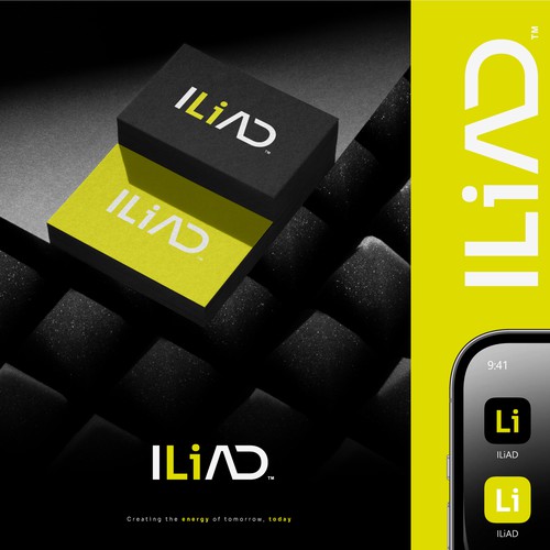 Iliad Logo Design Design réalisé par Magnus Brandesign