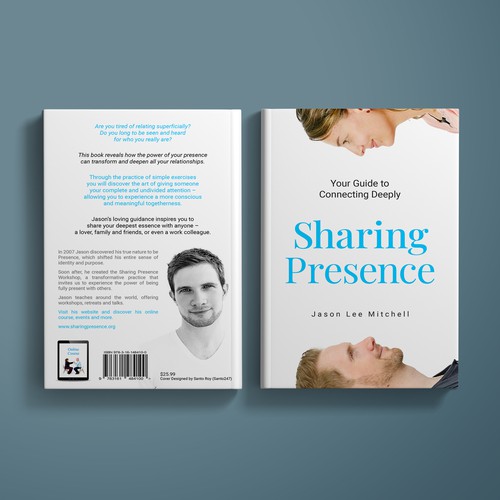 Mindfulness Book Cover on Sharing Presence Design by SantoRoy71