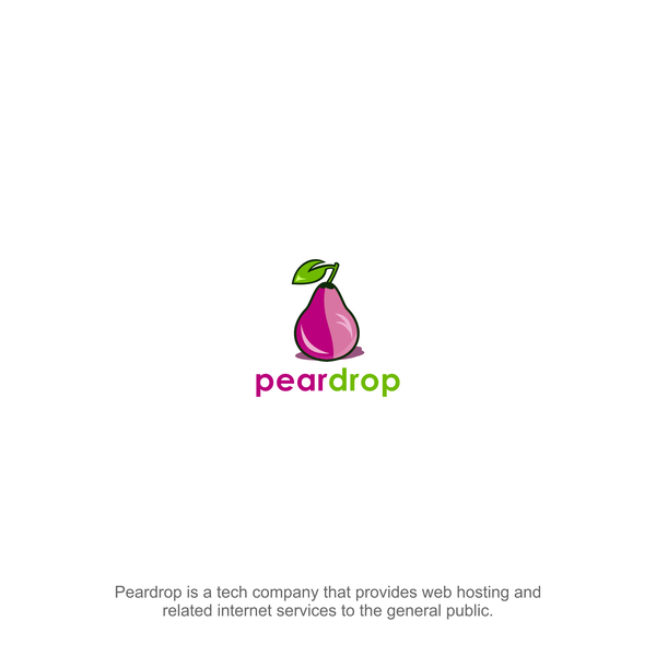 Design a new logo for Peardrop (a tech/web hosting company)