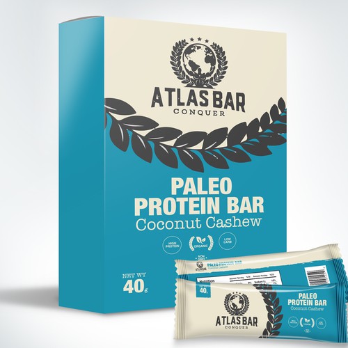 Protein Bar Needs Powerful New Packaging Design by dannymerrion