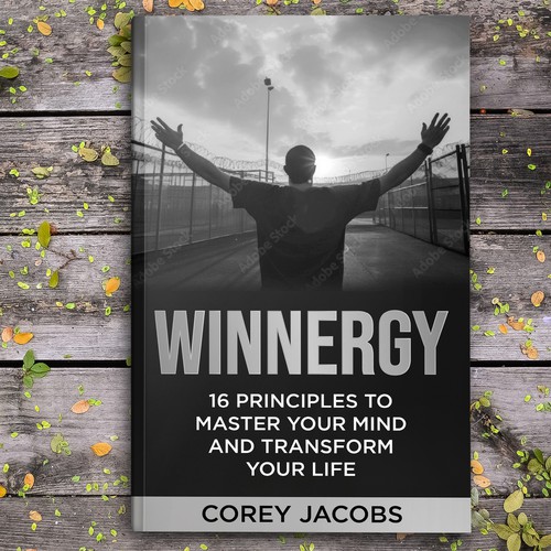 Design a sleek book cover for a man who wants to transform your mind and life! Design by FalahStudio