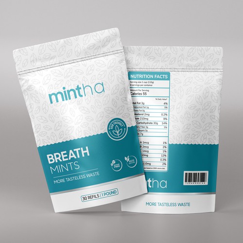 Upscale fresh breath mints pouch Design by Experiva