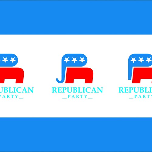 The American Political Parties Need a Logo Re-Design! Design by EasyBusy