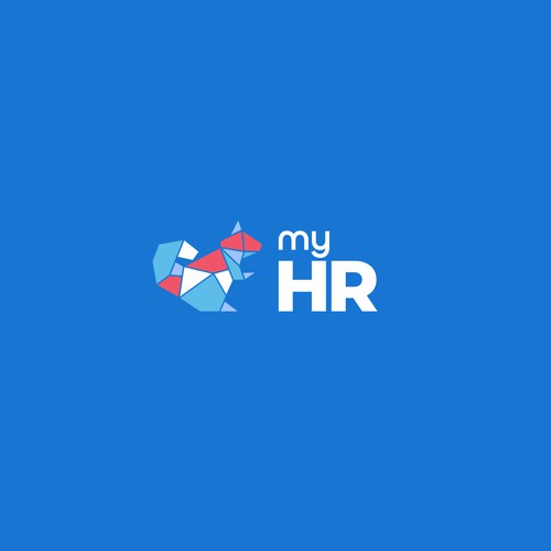 Create an awesome logo for myHR, the #1 HR Software in Luxembourg ! Design by M.I.Thomson
