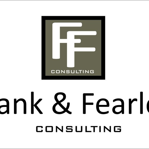 Create a logo for Frank and Fearless Consulting Réalisé par hadiwijaya