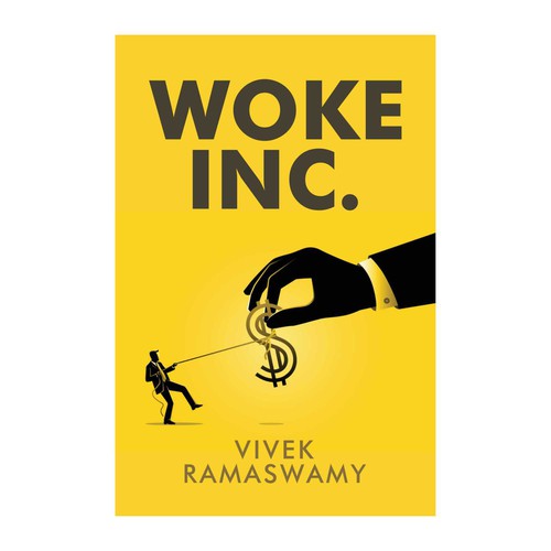 Woke Inc. Book Cover Design by kmohan