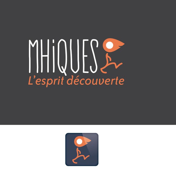 Logo pour une appli de randonnée nature&urbaine