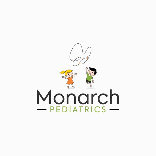 Design a kid friendly logo for a pediatric practice Design by Logood.id