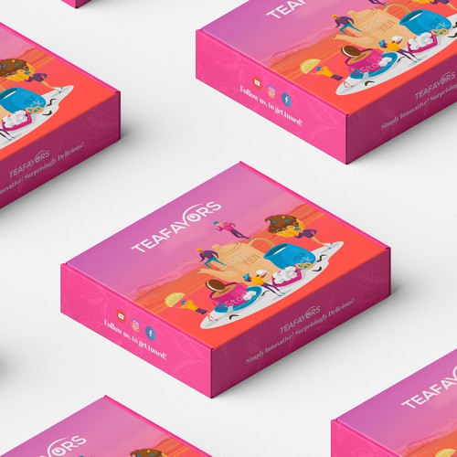 Need an eye-catching subscription box design, anyone who see the design would love to get it Réalisé par Bloom Graphic