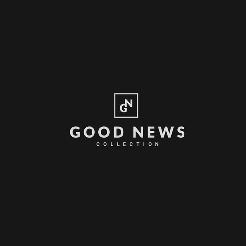 Good News: A trendy, minimalist clothing brand in need of a logo Design by EIGHTGO
