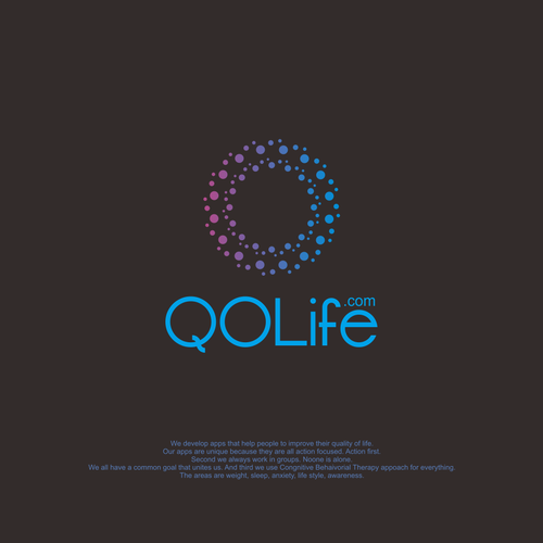 The most important logo ever created - improve quality of life for millions Design by MaximaDesign