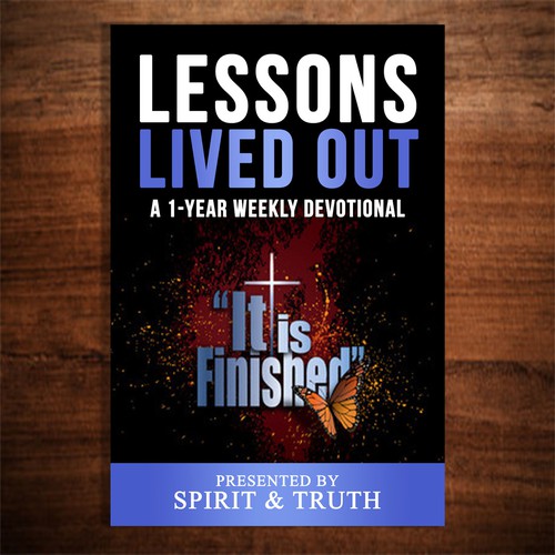 We need a captivating cover for our 1-year Devotional! Design by Zahari Studio