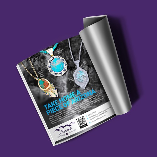 Super Bowl Magazine Ad for a Jewelry Store Design by Graphic Rise